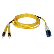 Tripp Lite N36810M 33ft Fiber Optic Duplex Cable LC/ST Yellow picture