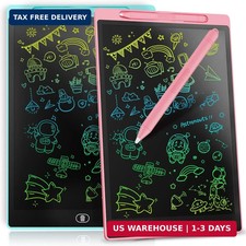 [2 Pack] Genialba LCD Writing Tablet 8.5-Inch Colorful Doodle Board, Toddler Lea picture
