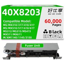 40X8023 Fuser Unit Compatible for Lexmark XM1135 M1140 XM1140 XM3150 XM1145 picture