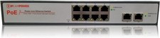 8 Port POE Network Switch W/ 2 Additional Uplink Ports | Designed for IP Cameras picture