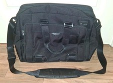 TUMI T-Tech T-Pass Expandable Black Laptop Briefcase Shoulder Bag 58541D picture