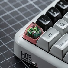 S-Craft CHIKORITA  Artisan Pokemon Keycap *New/Unused/Unmounted* picture