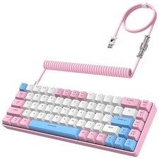 ZIYOU LANG RK-T8 Wired 65% Mechanical Gaming Keyboard with RGB LED Backlit An... picture