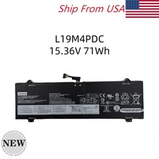 Genuine L19M4PDC L19L4PDC L19C4PDC Battery For Lenovo Yoga 7-14ITL5/7-15ITL5 US picture
