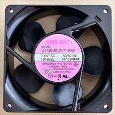 5pcs NMB-MAT 4715MS-22T-B50 50/60Hz MODEL Fan 120*120*38mm 220V AC 14/13W picture