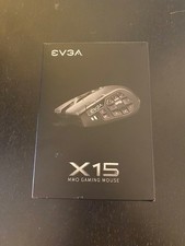 EVGA X15 MMO Gaming Mouse 904-W1-15BK-KR Wired 20 Button 16000 DPI picture