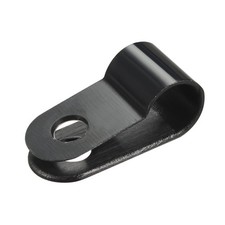 20Pcs Nylon R-type Cable Clamp Organizer String Clips for Wire Management 6.4mm picture