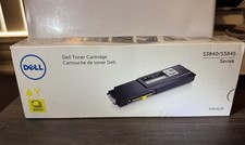 Genuine Dell XMHGR S3840 S3845 Yellow Toner Cartridge 9000 Pages picture