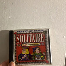 Galaxy Software Galaxy of Games Solitaire PC CD Card Games SWV40 Win95/98 picture