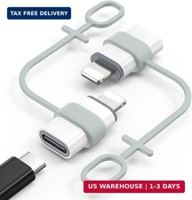 MoKo USB C to Lightning Adapter for iPhone 14/13/12, 2 Pack | Not for Audio/OTG, picture