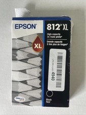 Epson 812XL High Capacity Ink Cartridge - Black 2029 Open Box Cartridge Sealed picture