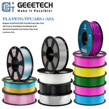 【Buy 6 Get 4 FreeAdd 10】GEEETECH 3D Printer Filament 1KG PLA /ABS+/PETG/TPU US picture