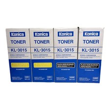 Genuine Konica K8M8 PC/UA950-028 Black Toner for Konica KL3015 Printer NIB Lot 4 picture