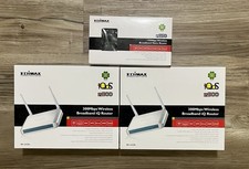 3x Edimax Wireless Broadband Routers One Nano 150Mbs & Two 300mbs BR-6428n picture