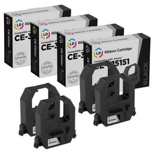 LD 4PK CE-315151 CE315151 Black Printer Ribbon for Amano AGP5000 BX6000 EX3000 picture