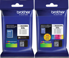 New Genuine Brother LC3029XXL Black Color 4PK Ink Cartridges MFC-J5930DW Ex.2027 picture