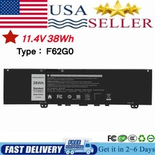 ✅LOT 10x F62G0 Battery for Dell Inspiron 13 7000 P83G001P91G001 Vostro 5370 picture