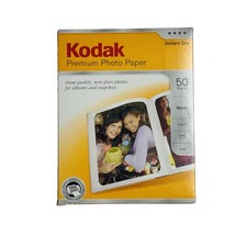 Kodak Ultra Premium Instant Dry Matte Photo Paper 50 Sheets 8.5 X 11” SEALED picture