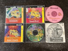 Magic School Bus CD-ROM Collection (6 CDs) Microsoft Fast 🔥 picture