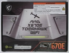 MSI MAG X670E Tomahawk WiFi Gaming Motherboard (AMD AM5, DDR5, PCIe 5.0, ATX) picture
