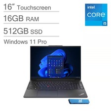 Lenovo - Upgraded - ThinkPad E16 Gen 1 16 in WUXGA - Touchscreen - Intel i5 picture