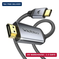 Warrky USB C to HDMI Cable 6FT for Home Office 4K@60Hz High-Speed 4K HDMI picture