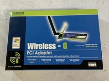 Linksys WMP54G Wireless G PCI Adapter With Antenna NEW & SEALED NS B7D picture