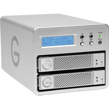 G TECHNOLOGY G SAFE RAID-1 2TB Hot Swappable External Hard Drive 3RD GEN picture