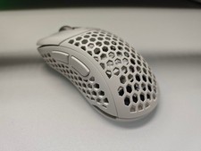 Pwnage Ultra Custom Wireless Ergo Gen 2 Gaming Mouse White Used picture