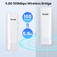 Long Range Wireless Bridges,Point to Point 5.8G Outdoor Extend Network 14dBi 3KM picture