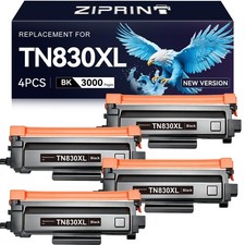 Cartridge Compatible Brother HL-L2460DW HL-L2405W TN830XL 4 Pack Toner picture