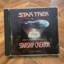 Simon & Schuster Interactive Star Trek Starship Creator Game PC CD-ROM + Guide picture