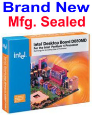 Intel D850MD Motherboard 850 Chip Support Rambus Memory RDRAM ONLLY (BRAND NEW) picture