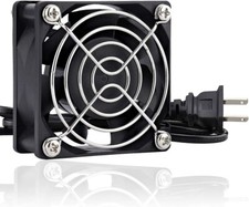 Cooling Fan Dual Ball Bearings Ac Plug 110Volts Computers Accessories Power New picture