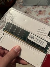 PNY PC3200 512 MB DIMM 400 MHz DDR Memory RAM (MD0512SD1-400) (Untested, Unused) picture