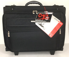 Solo Classic Collection B1514 Rolling Hard Side Catalog/Laptop Case, Black NEW picture