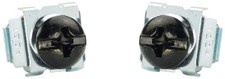 Panduit CNWS1224-C #12-24 Cage Nuts And Screws Steel Black Pack of 100 picture