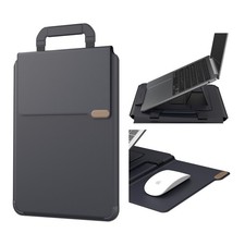 Nillkin Versatile Pro Upgraded 12-14in Laptop Sleeve with Stand & 14.2, Black picture