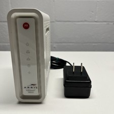 ARRIS SURFboard SB6141 Cable Modem DOCSIS 3.0 8x4 343 Mbps Black picture