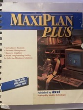 MaxiPlan Plus for Amiga, by Oxxi (Vintage - 1986) picture
