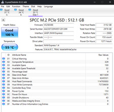 Silicon Power A60 512GB NVMe PCIe Gen 3 M.2 Internal SSD SPCC picture