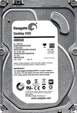 ST4000DM000 P/N: 1F2168-568 F/W: CC51 S/N: Z300 4TB FEB 2013 THAILAND SEAGATE picture