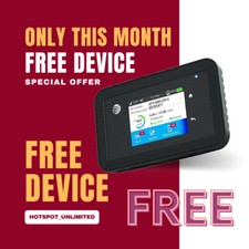 AT&T Unlimited Data Hotspot  | Netgear 815S 4G LTE Mobile Hotspot| $79.99 / M picture