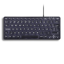 PERIBOARD332 Mini USB Backlit Wired Keyboard Scissors Spanish QWERTY picture