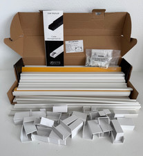 A+ Electric Cord Cover Kit 26ft Cable Raceway Wire Hider White Open Box picture