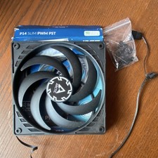 ARCTIC P14 Slim PWM PST 140mm 1800RPM 4-Pin 12V Case Fan Black picture