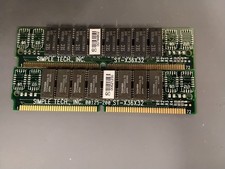 Vintage Simpletech Ram 2x 16Mb 72 pin 00125 200 ST-X36X32 C02262026I picture