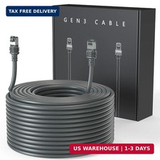 LUCMO 100FT/ 30M Cable for Starlink Standard 4/ 4X/ Gen 3/ V4/ V5 | Replacement picture