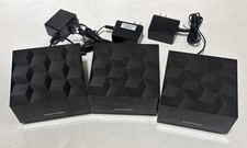 NETGEAR Nighthawk MR70 MS70 Black Mesh WiFi 6 Router Satellite System 3 Pack picture
