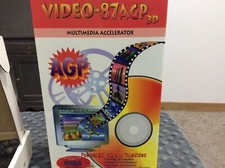 Video-87AGP 3D.  Multi media VCTR287AGP Jaton 4M picture